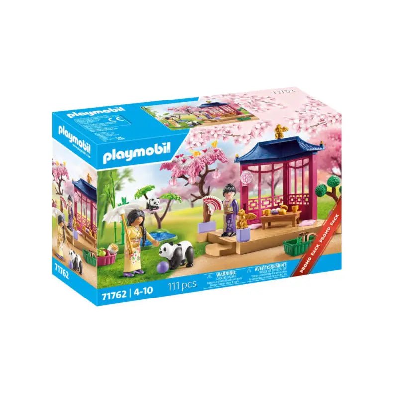 Playmobil® 71762 - Asiatischer Garten mit Pandafütterung - Playmobil