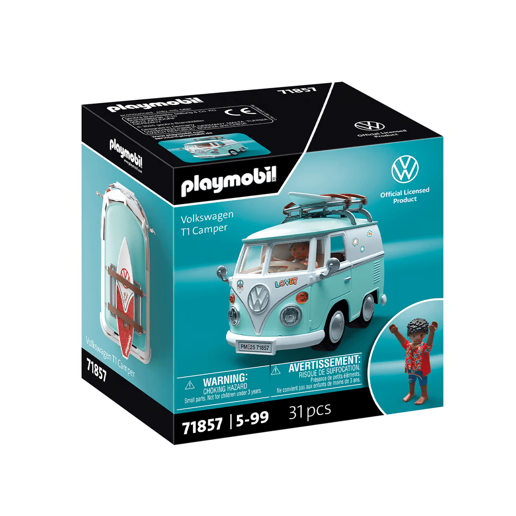 Volkswagen T1 Camper mit Fahrerfigur – PLAYMOBIL Collector Cars
