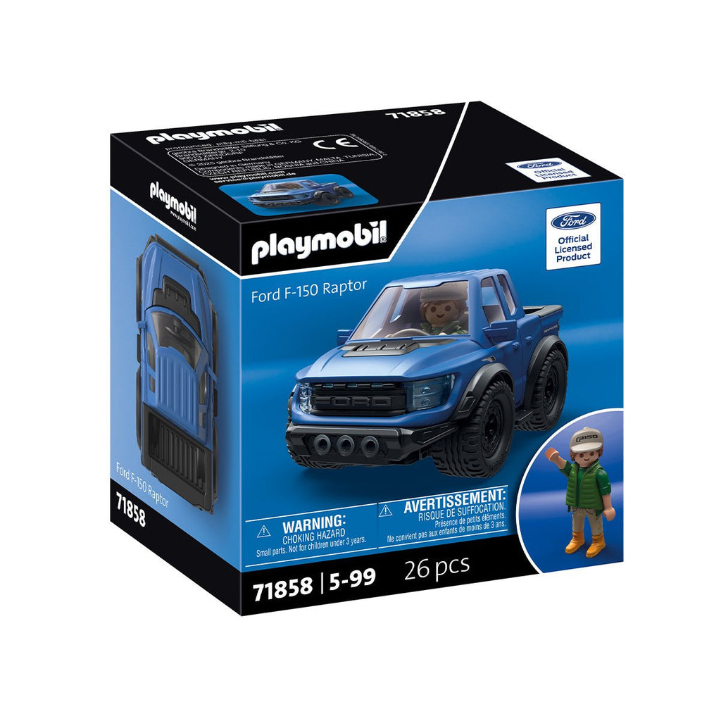 PLAYMOBIL Fahrer im Ford Raptor – Collector Cars Serie
