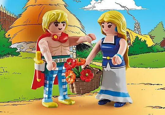 Playmobil® Asterix - Figurenset - Tragicomix & Falbala - Playmobil