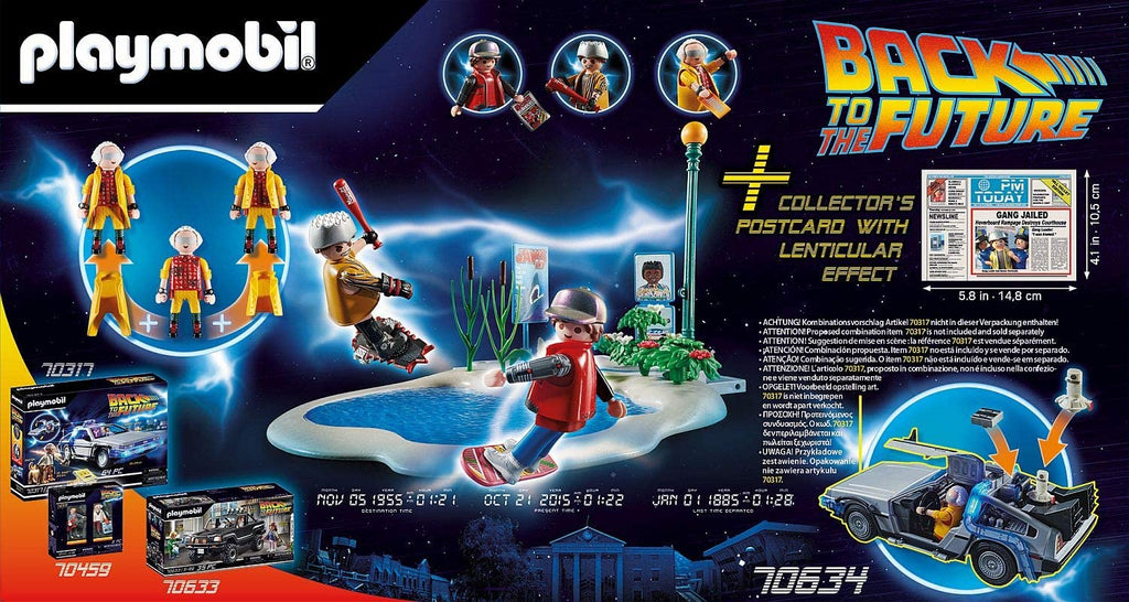 Playmobil® Back to the Future - Verfolgung mit Hoverboard - Playmobil