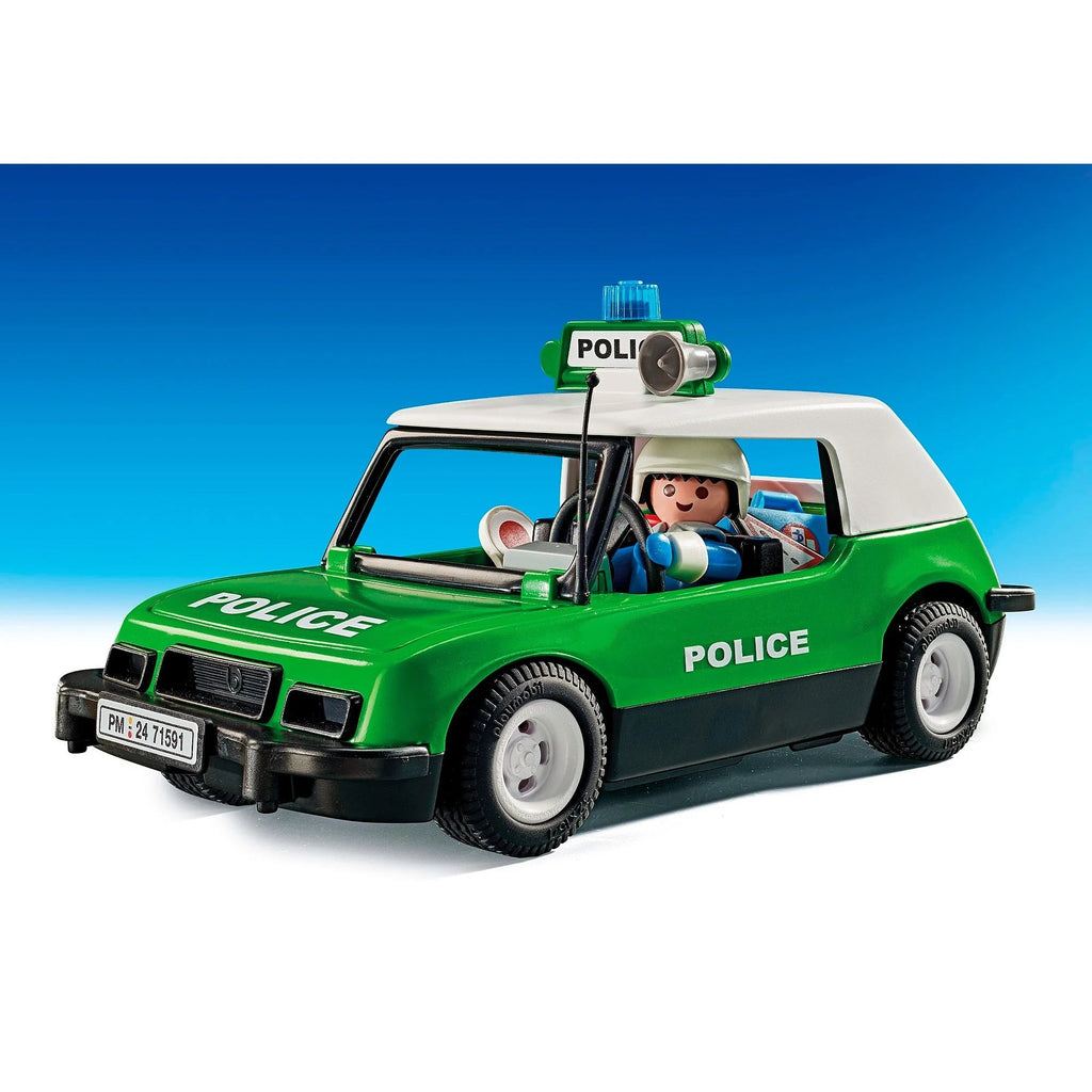 Playmobil® City Action - 50 Jahre - Polizeiauto grün - Playmobil