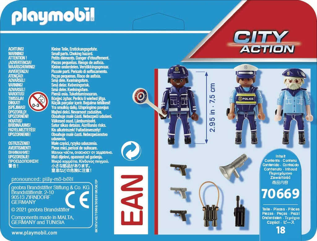 Playmobil® City Action - Figurenset Polizei - Playmobil