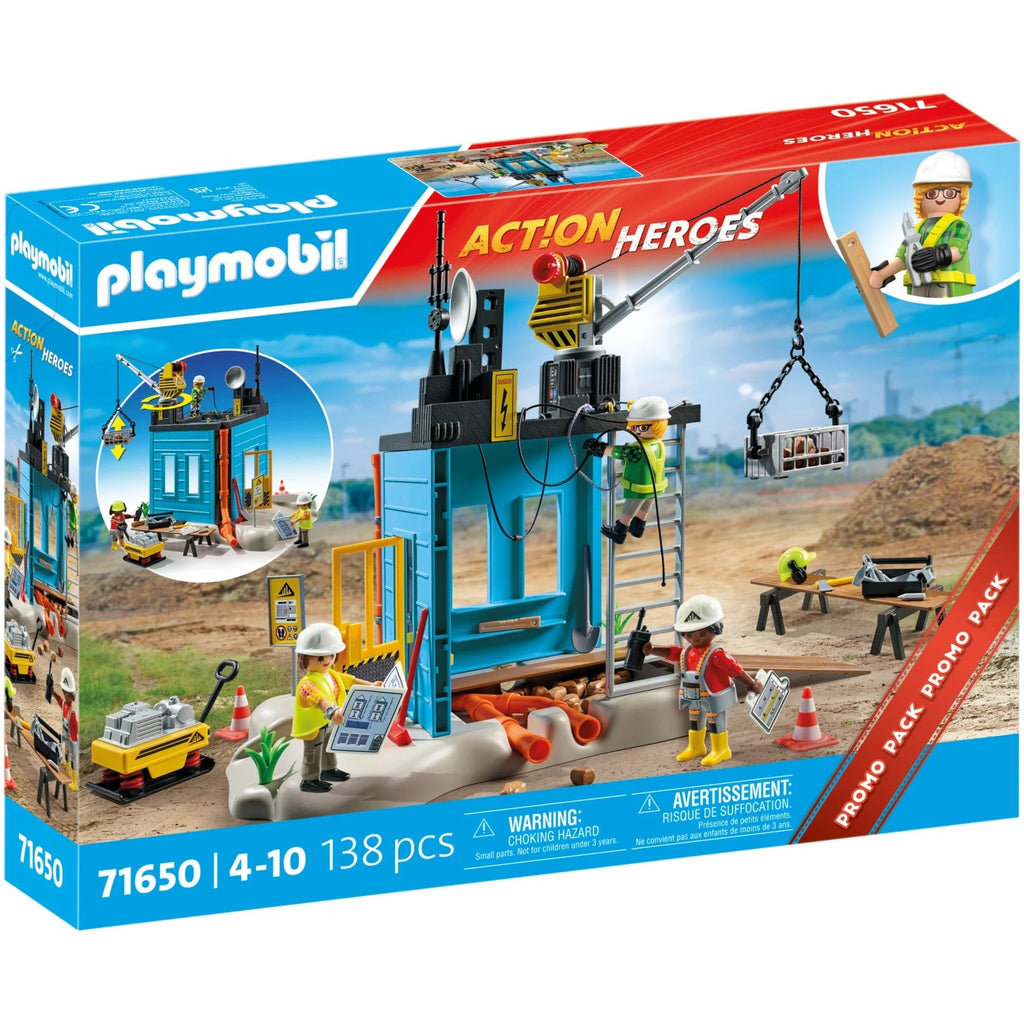 Playmobil® City Action Heroes 71650 - Baustelle - Playmobil