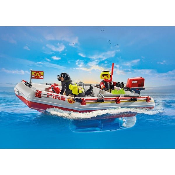 Playmobil® City Action Heroes - Feuerwehrboot mit Aqua Scooter - Playmobil