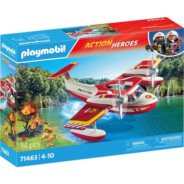 Playmobil® City Action Heroes - Feuerwehrflugzeug mit Löschfunktion - Playmobil