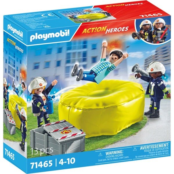 Playmobil® City Action Heroes - Feuerwehrleute mit Luftkissen - Playmobil