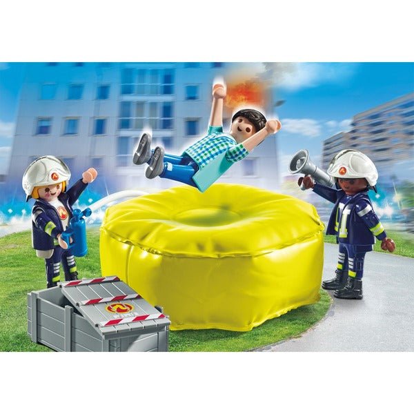 Playmobil® City Action Heroes - Feuerwehrleute mit Luftkissen - Playmobil