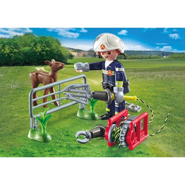 Playmobil® City Action Heroes - Tierrettung Feuerwehr - Playmobil