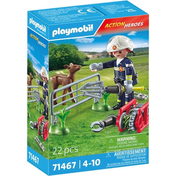 Playmobil® City Action Heroes - Tierrettung Feuerwehr - Playmobil