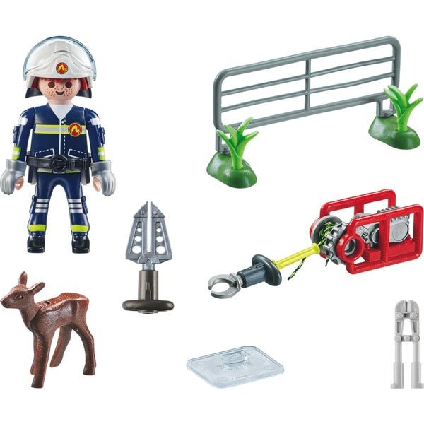 Playmobil® City Action Heroes - Tierrettung Feuerwehr - Playmobil