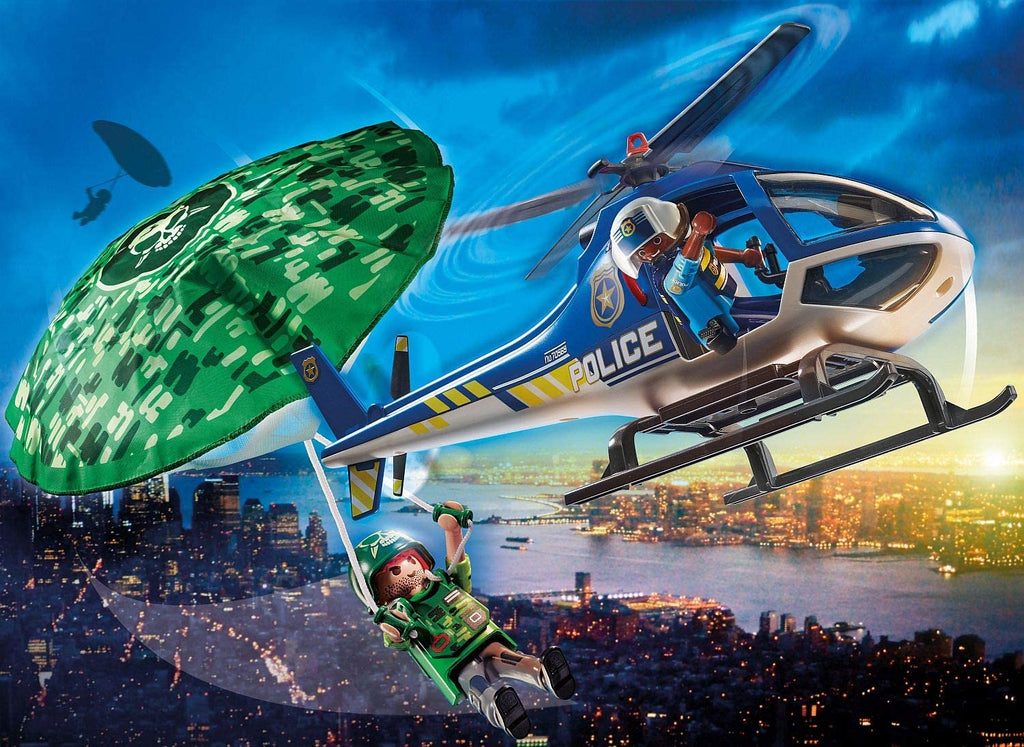 Playmobil® City Action - Polizei - Hubschrauber: Fallschirm - Verfolgung - Playmobil