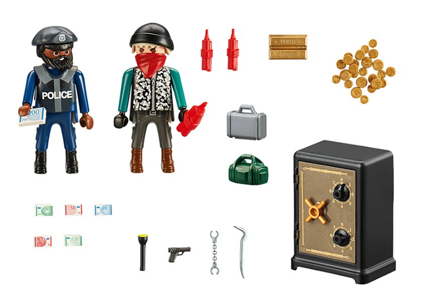 Playmobil® City Action - Starter Pack Tresorknacker - Playmobil