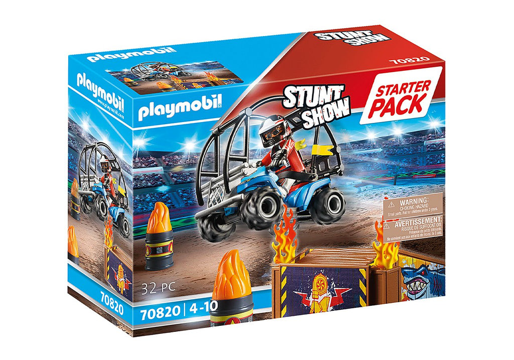 Playmobil® City Action - Stuntshow Quad mit Feuerrampe   - Playmobil