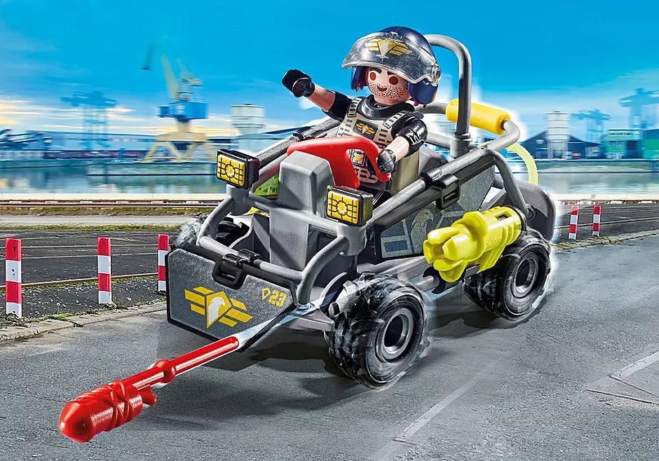 Playmobil® City Action - SWAT - Multi - Terrain - Quad - Playmobil