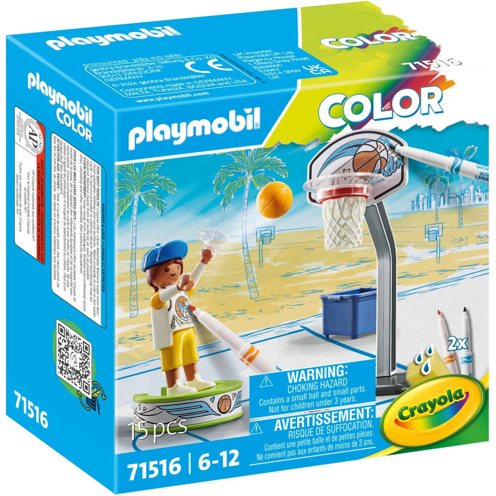 playmobil Color Skater mit Basketball - Playmobil