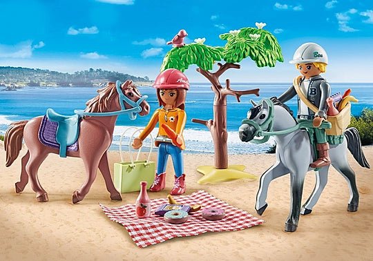 Playmobil® Horses of Waterfall - Reitausflug an den Strand mit Amelia und Ben - Playmobil