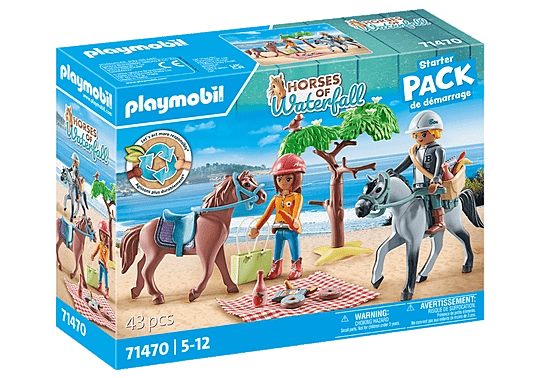 Playmobil® Horses of Waterfall - Reitausflug an den Strand mit Amelia und Ben - Playmobil