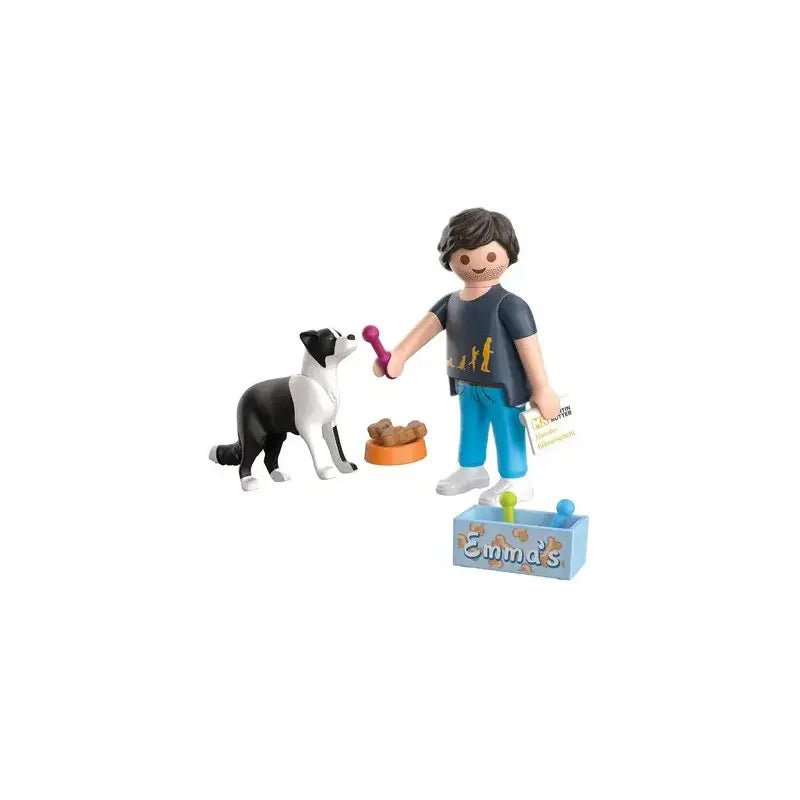 PLAYMOBIL Hund Emma und Hundetrainer Martin Rütter