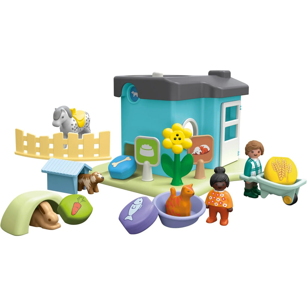 Playmobil® Junior 71690 - Tierpension mit Futterspender - Playmobil