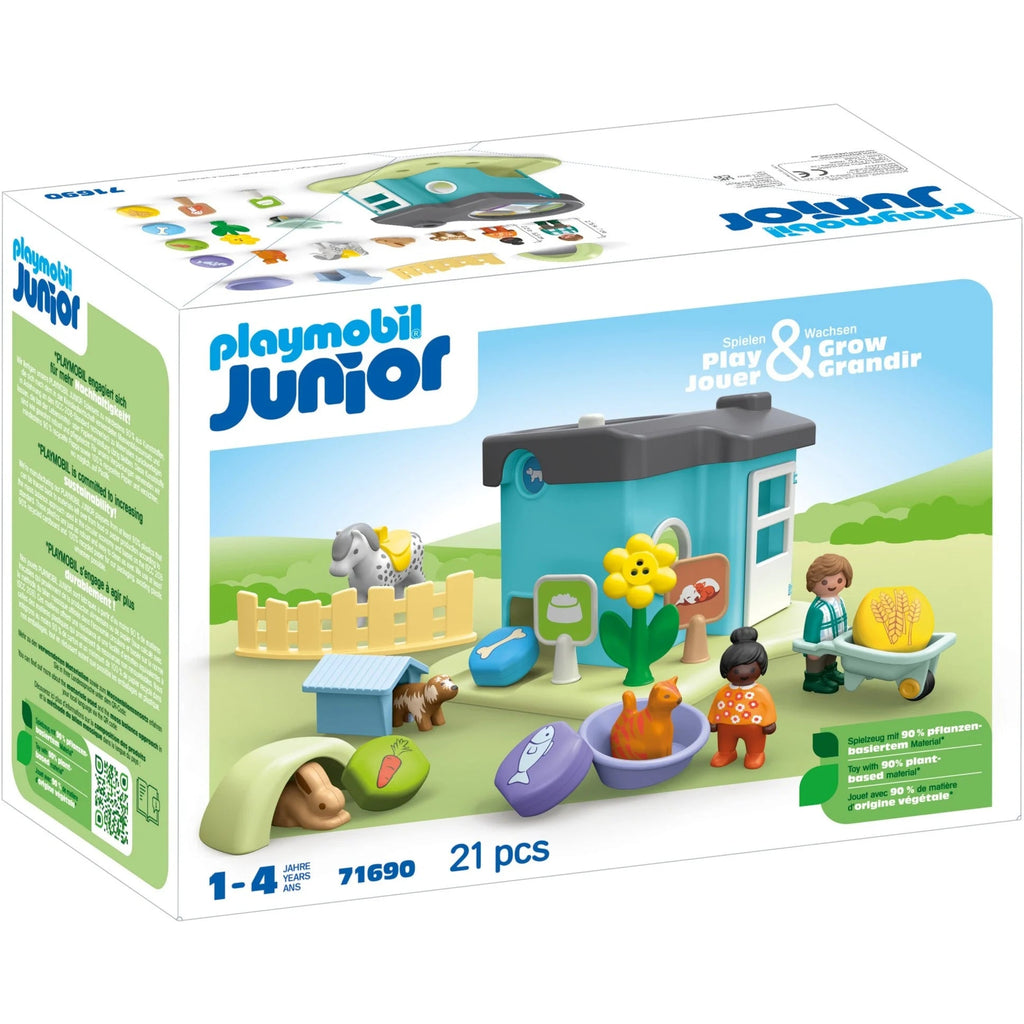 Playmobil® Junior 71690 - Tierpension mit Futterspender - Playmobil