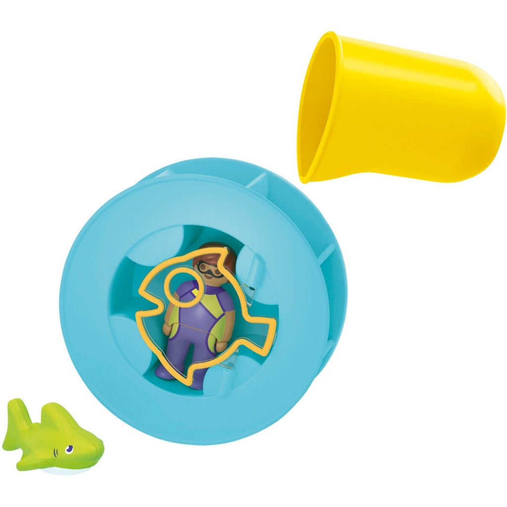 Playmobil® Junior Aqua 71688 - Wasserwirbelrad mit Babyhai - Playmobil