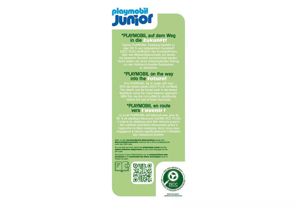 Nachhaltiges Playmobil Junior Steckspiel ab 1 Jahr mit Tierpuzzle