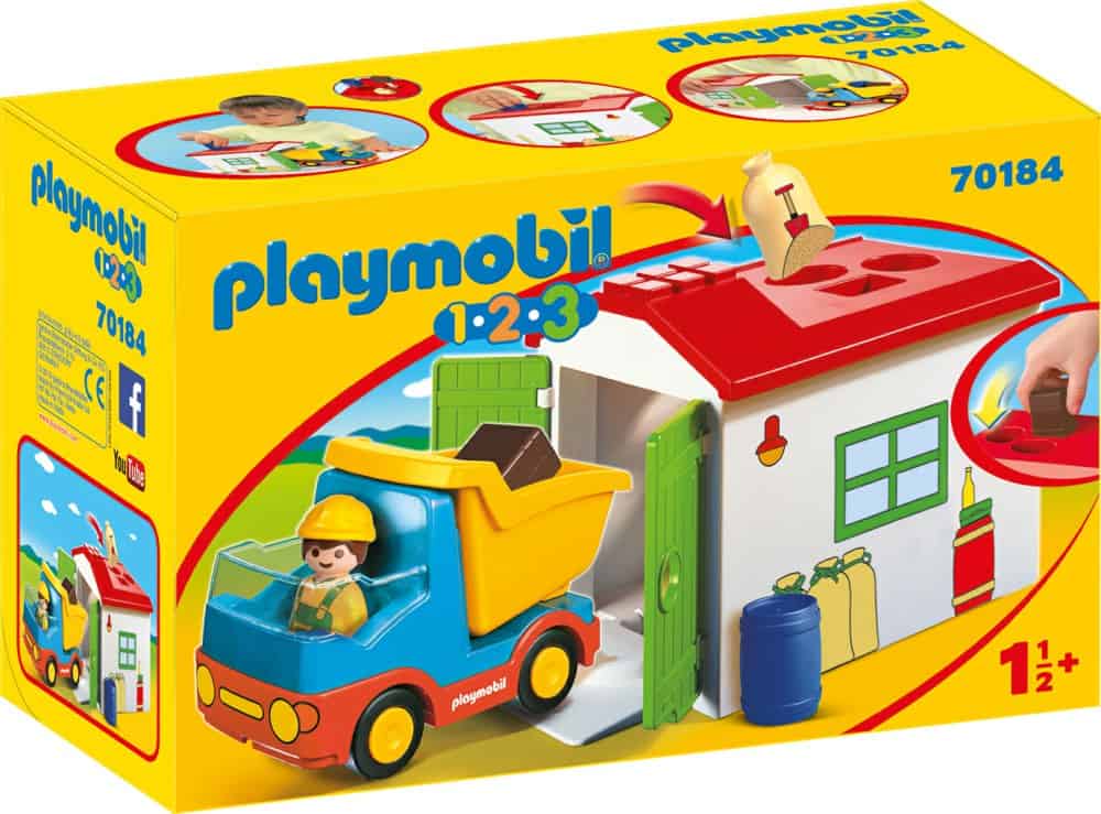 Playmobil® Junior - LKW mit Sortiergarage Garage - Playmobil