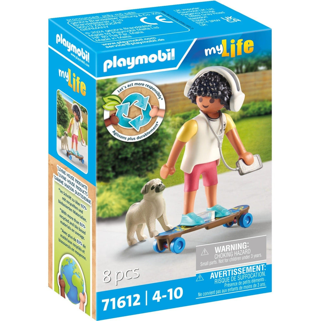 Playmobil® My Life 71612 - My Figures: Junge mit Hund - Playmobil