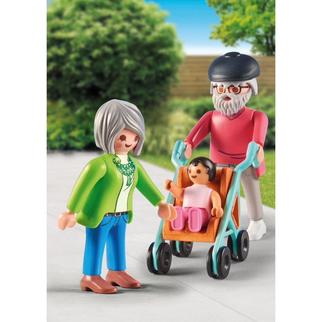 Playmobil® My Life 71613 - My Figures: Großeltern mit Baby - Playmobil