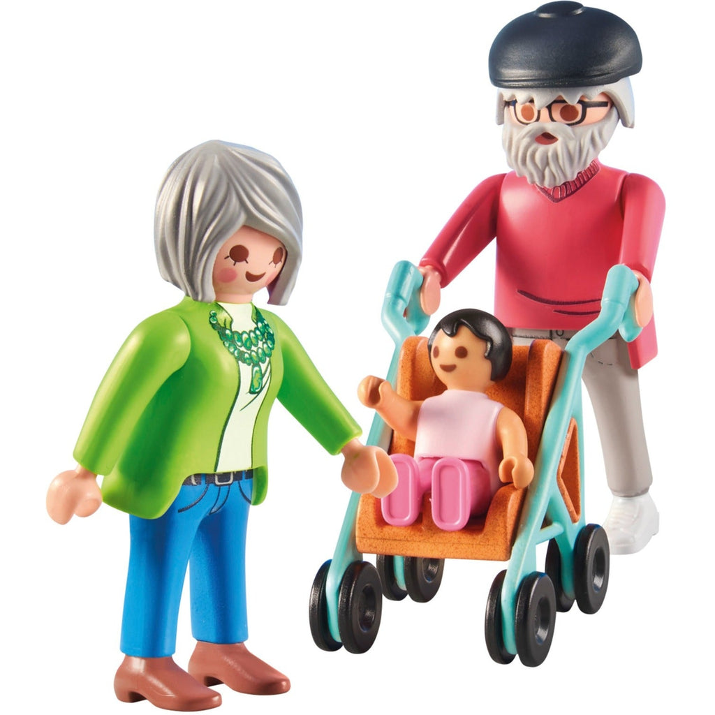 Playmobil® My Life 71613 - My Figures: Großeltern mit Baby - Playmobil