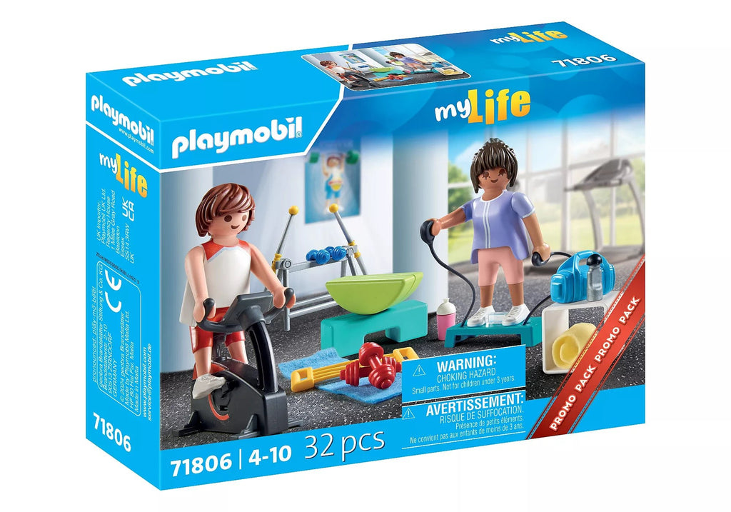Playmobil Fitnesstraining mit Heimtrainer, Stepper & Zubehör