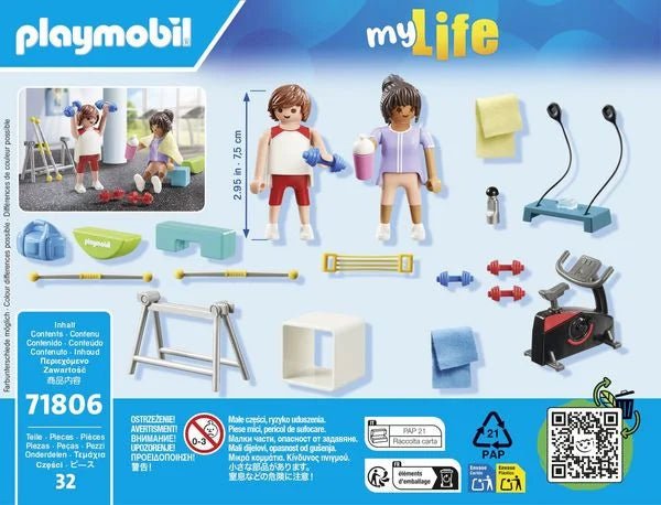 Playmobil® My Life 71806 - Fitnesstraining - Playmobil