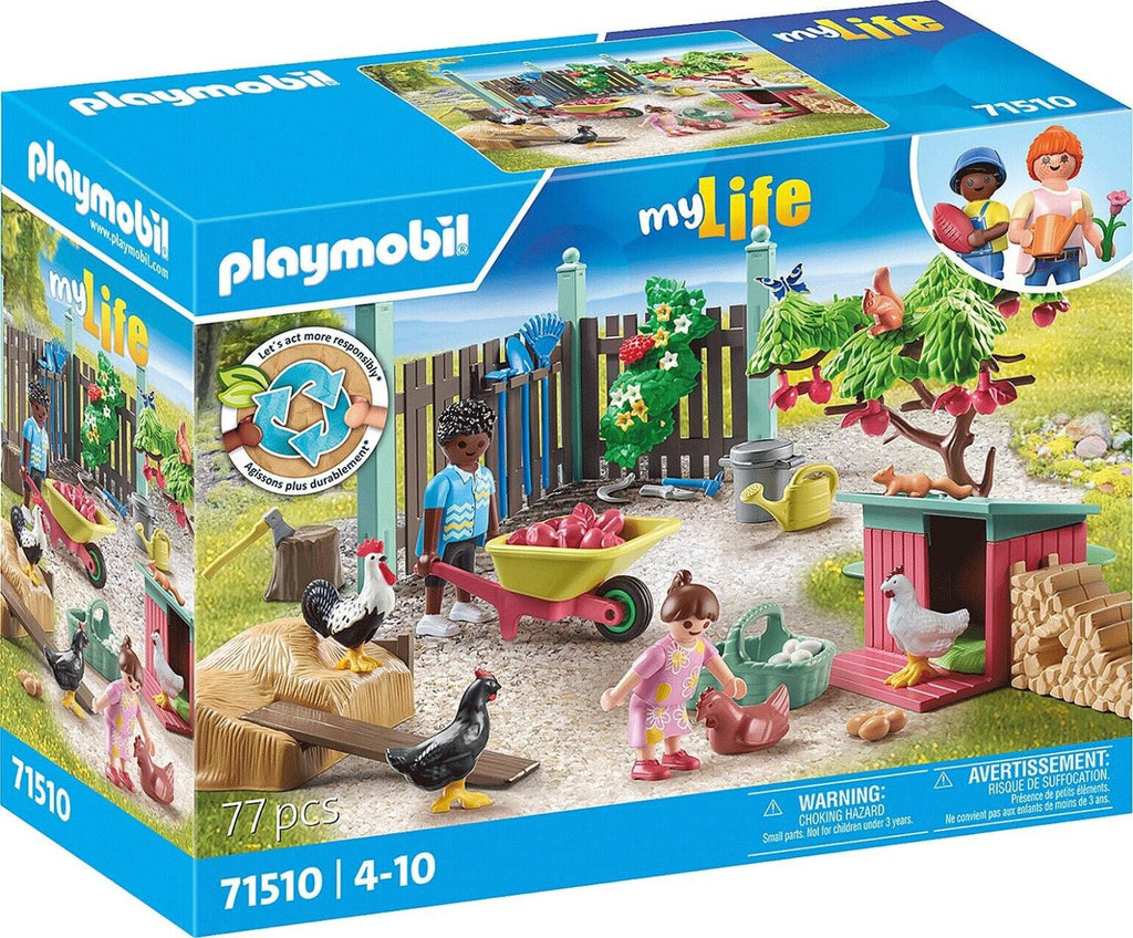 Playmobil® My Life - Kleine Hühnerfarm im Tiny House Garten - Playmobil