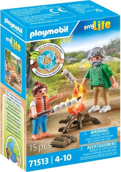 Playmobil® My Life - Lagerfeuer mit Marshmallows - Playmobil