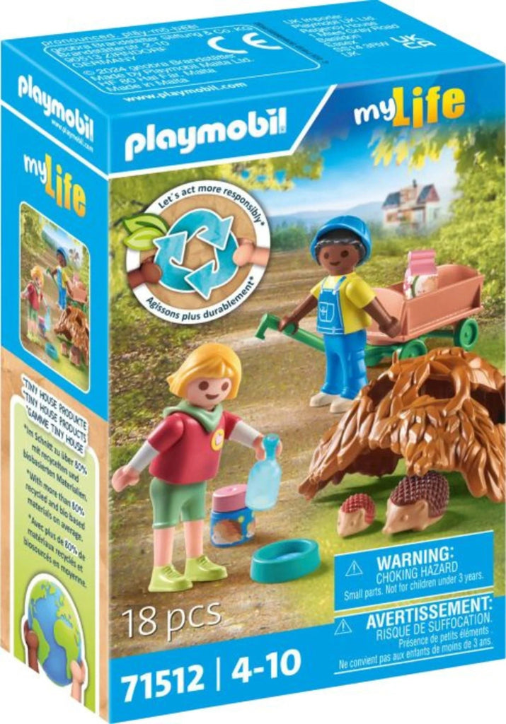 Playmobil® My Life - Pflege der Igelfamilie - Playmobil