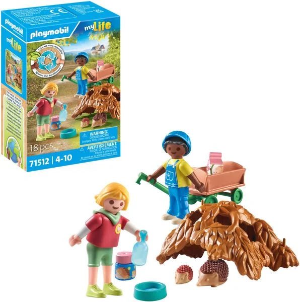 Playmobil® My Life - Pflege der Igelfamilie - Playmobil