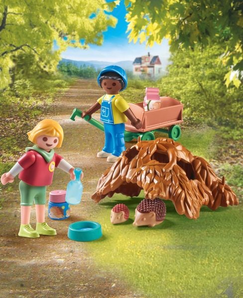 Playmobil® My Life - Pflege der Igelfamilie - Playmobil