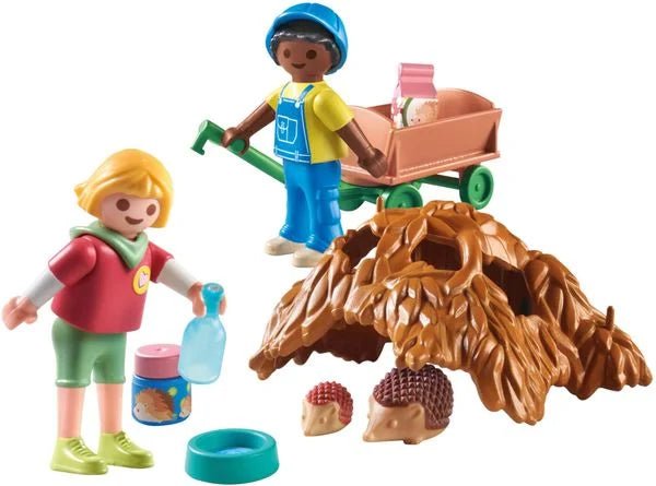 Playmobil® My Life - Pflege der Igelfamilie - Playmobil