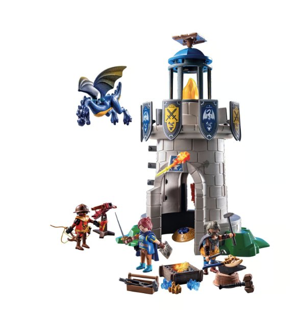 Playmobil® Novelmore - Ritterturm mit Schmied und Drache - Playmobil