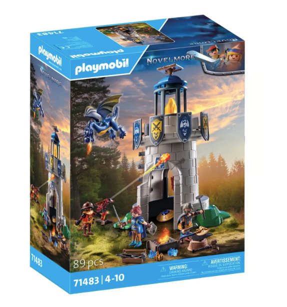 Playmobil® Novelmore - Ritterturm mit Schmied und Drache - Playmobil