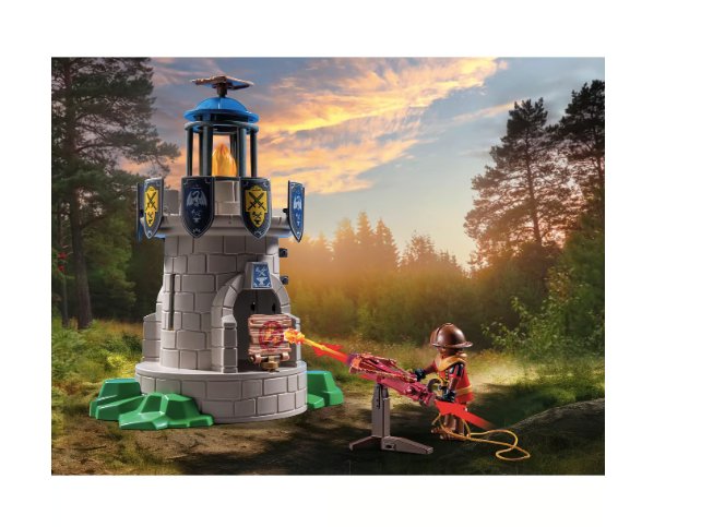 Playmobil® Novelmore - Ritterturm mit Schmied und Drache - Playmobil