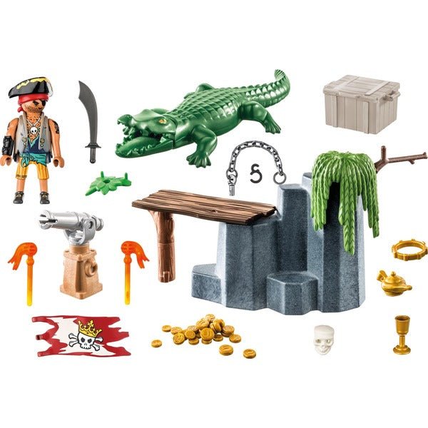 Playmobil® Pirates - Pirat mit Alligator - Playmobil