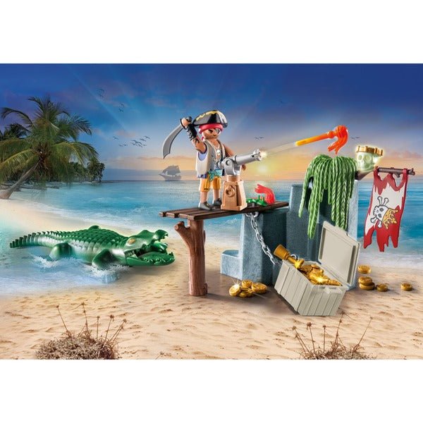 Playmobil® Pirates - Pirat mit Alligator - Playmobil