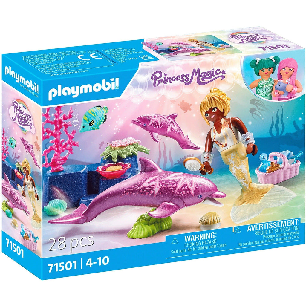 Playmobil® Princess Magic - Meerjungfrau mit Delfinen - Playmobil