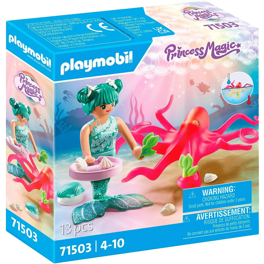 Playmobil® Princess Magic - Meerjungfrau mit Farbwechselkrake - Playmobil