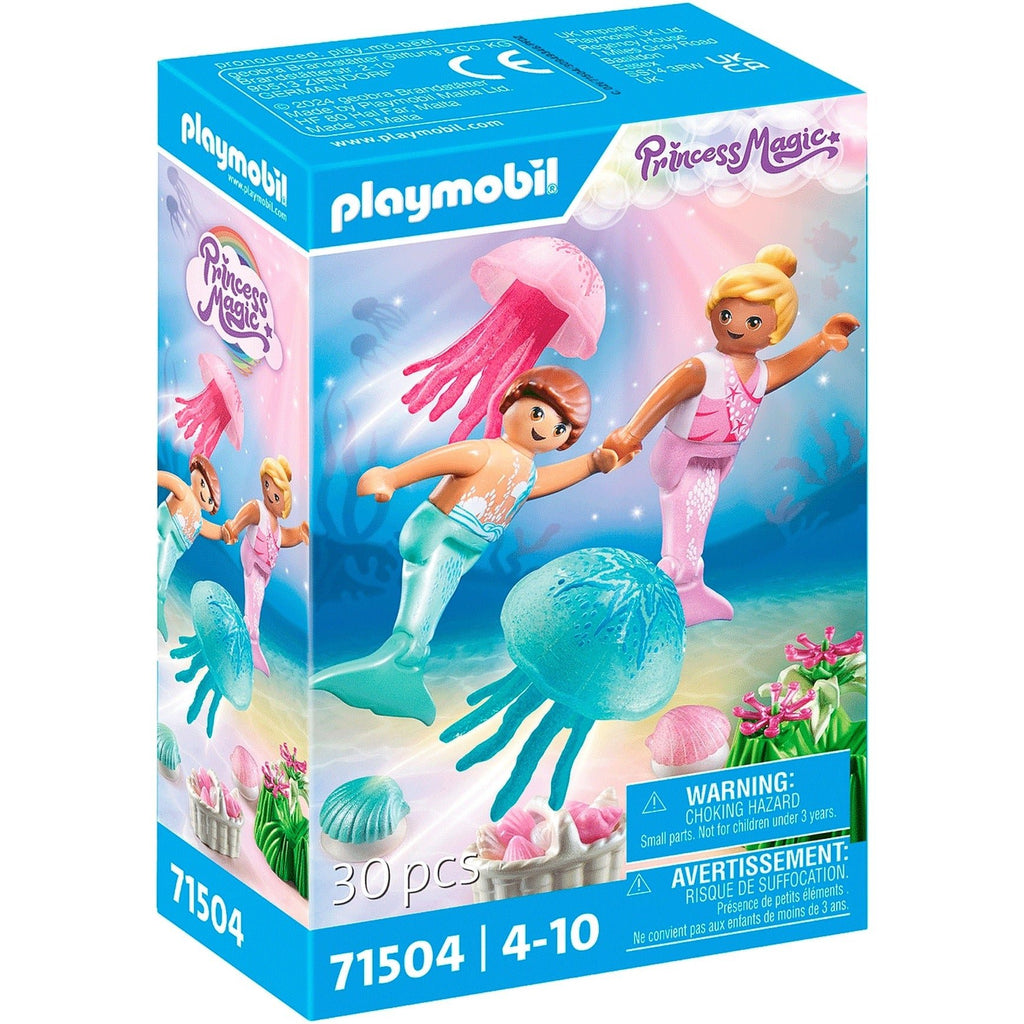 Playmobil® Princess Magic - Meerjungfrauen Kinder mit Quallen - Playmobil