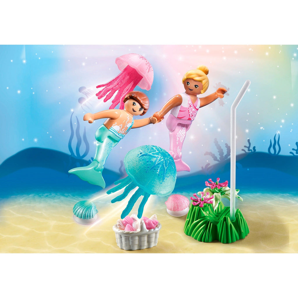 Playmobil® Princess Magic - Meerjungfrauen Kinder mit Quallen - Playmobil