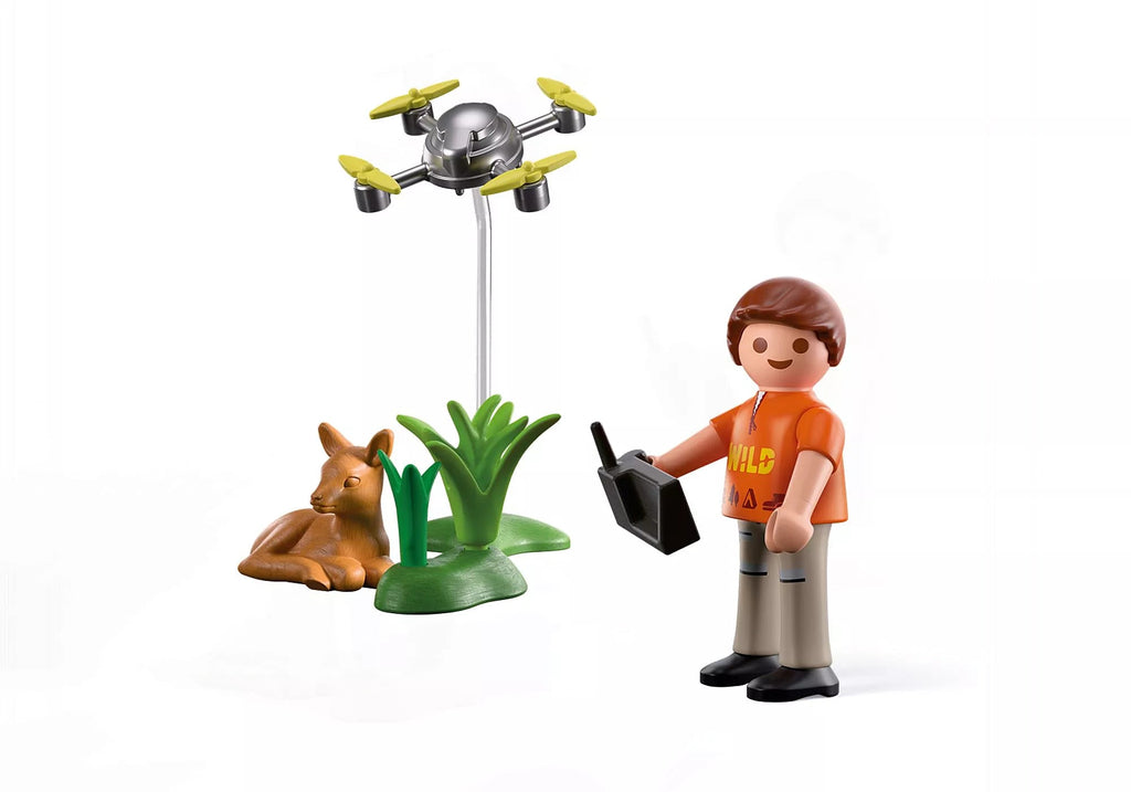 Playmobil Rehkitz-Rettung mit Drohne Set ab 4 Jahren
