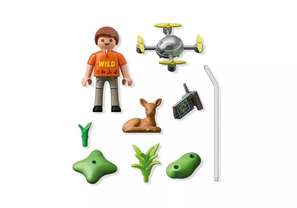 Playmobil Outdoor-Abenteuer Rehkitz retten